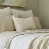 Pom Pom At Home MURPHY PILLOW WITH INSERT Ivory