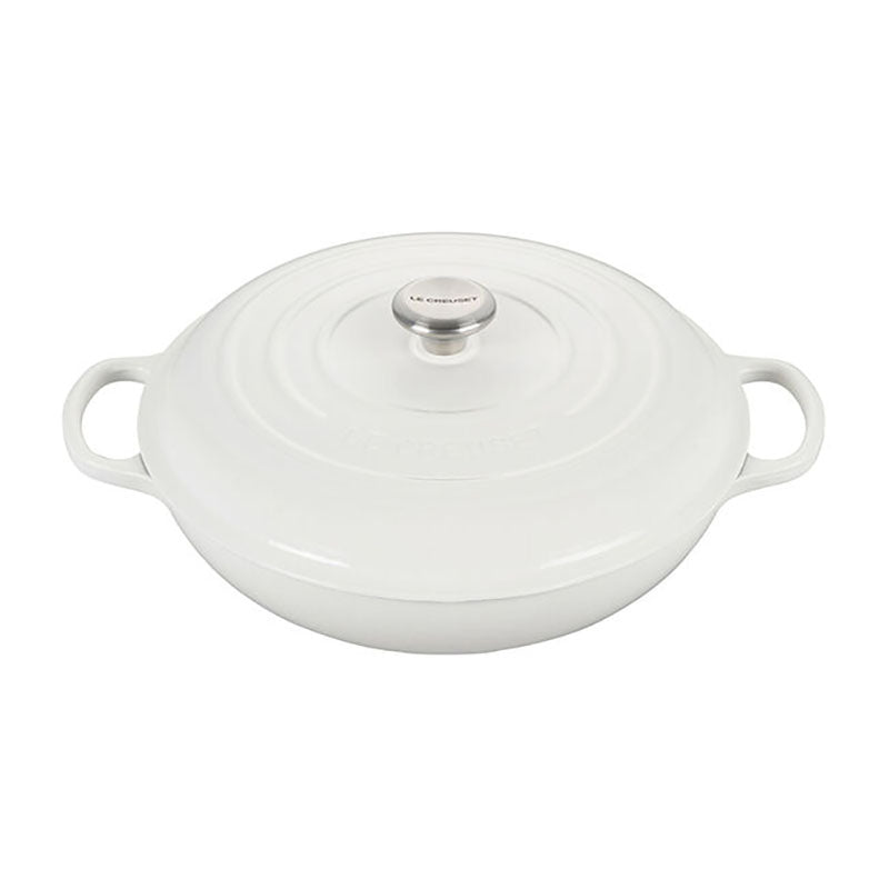 Le Creuset BRAISER White 5 QT