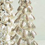 Raz Imports GLITTERED GLASS TABLETOP TREE