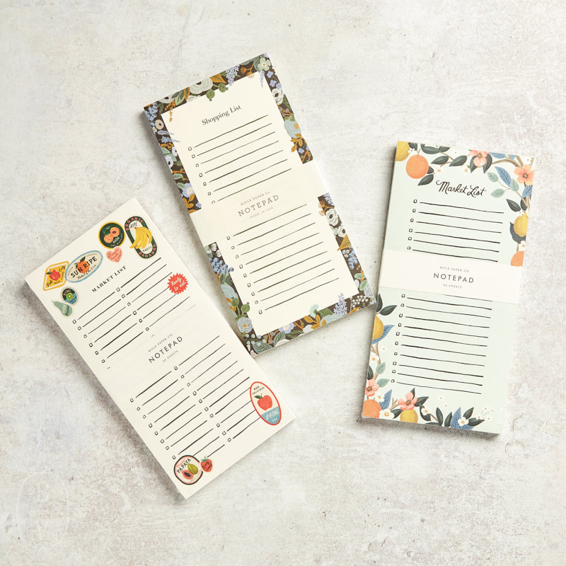 Rifle Paper Co MARKET SHOPPING PAD