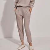 Varley THE ROLLED CUFF PANT 25 Taupe Marl