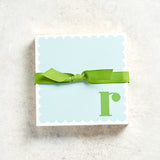 Rosanne Beck LUXE SCALLOPED MONOGRAM NOTEPAD R