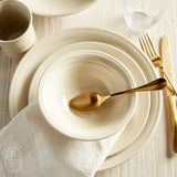 Simon Pearce BELMONT CEREAL BOWL Crackled Ivory