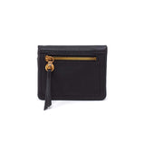 Hobo LUMEN MINI WALLET SS26 Pebbled Leather Black