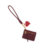 Hobo LASSO PHONE WRISTLET Pebbled Leather Mulberry Glaze