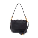 Hobo HARLEY CONVERTIBLE SHOULDER BAG SS26 Pebbled Leather Black