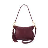 Hobo KORI CROSSBODY BAG Pebbled Leather Mulberry Glaze