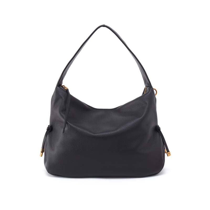 Hobo KORI HOBO SS26 Pebbled Leather Black