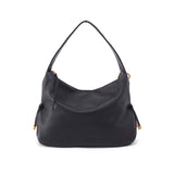 Hobo KORI HOBO SS26 Pebbled Leather Black