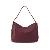 Hobo KORI HOBO BAG Pebbled Leather Mulberry Glaze