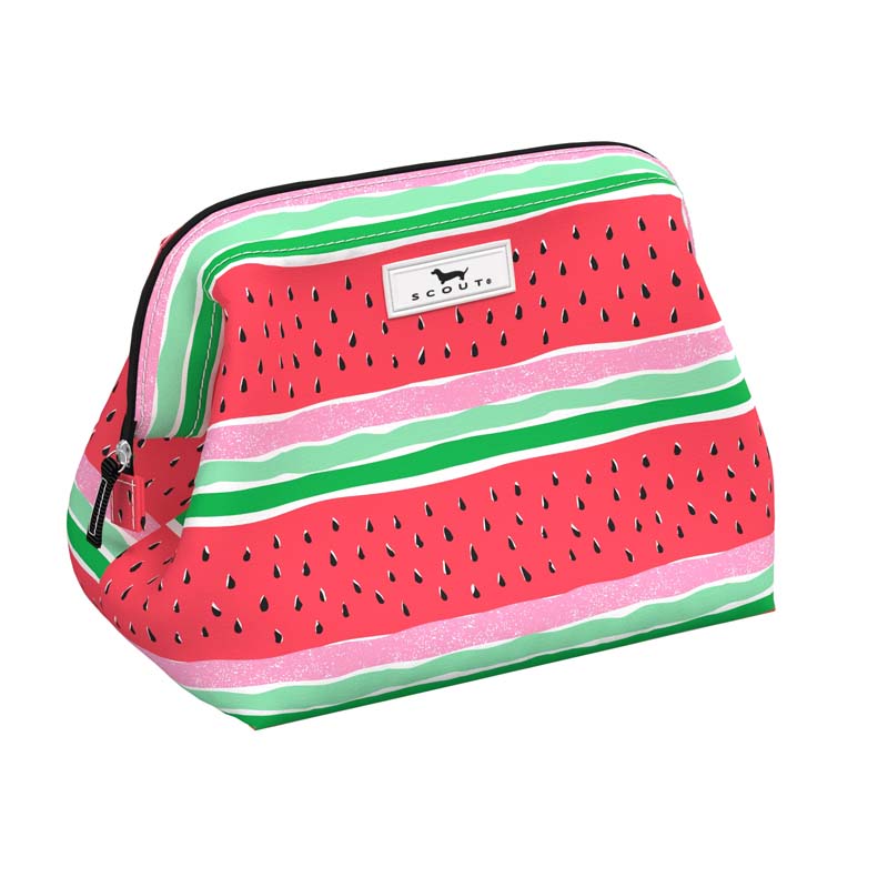 Scout LITTLE BIG MOUTH MAKEUP BAG SPRING 25 Melondramatic