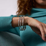 Julie Vos SILVER SAVANNAH BANGLE