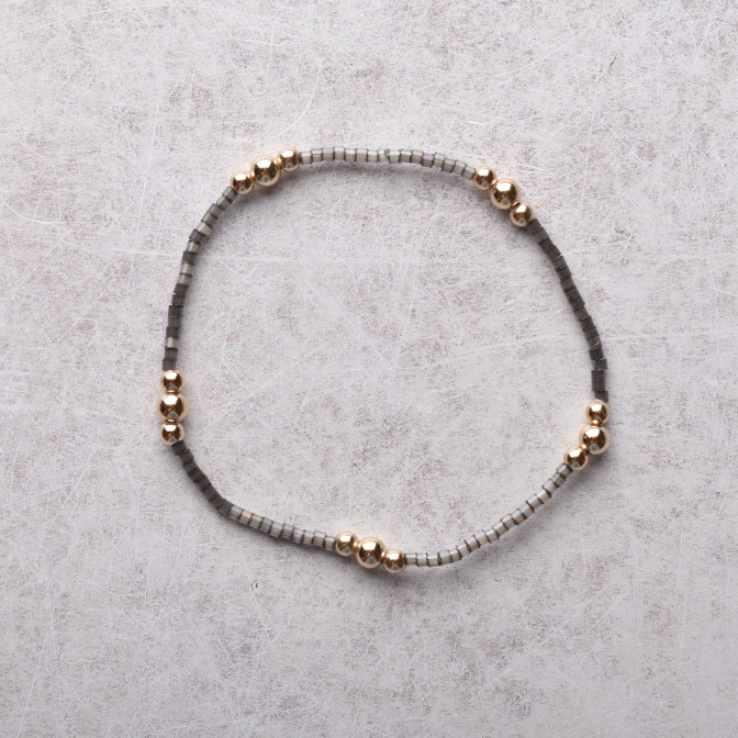 eNewton Design HOPE PURPOSE GOLD BRACELET FW26 Moonlight