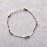 eNewton Design HOPE PURPOSE GOLD BRACELET FW26 Morning Mist