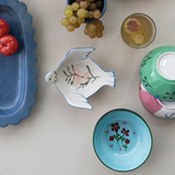 Creative Co-op STONEWARE DOVE SHAPED DISH