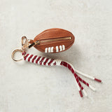 Shiraleah FOOTBALL BAG CHARM Maroon