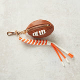Shiraleah FOOTBALL BAG CHARM Orange