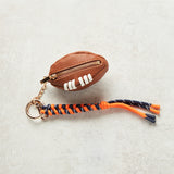Shiraleah FOOTBALL BAG CHARM Navy