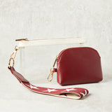 Shiraleah TAYLOR MINI WRISTLET Maroon