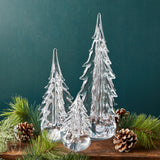 Simon Pearce FIVE SIDED GLASS EVERGREEN TREE