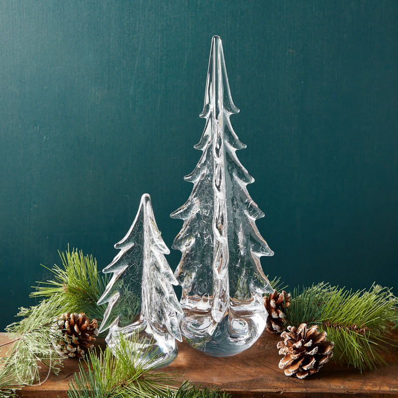 Simon Pearce CRACKLE EVERGREEN TREE