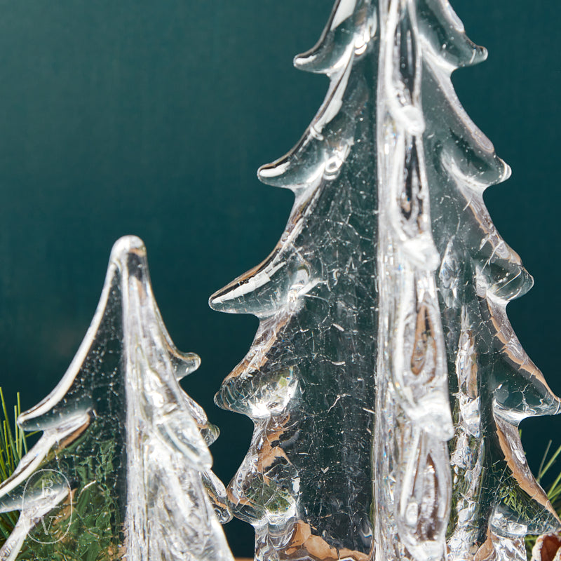 Simon Pearce CRACKLE EVERGREEN TREE
