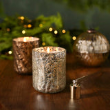BOXED CRACKLE GLASS CANDLE