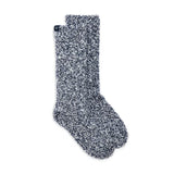 Barefoot Dreams COZYCHIC WOMENS HEATHERED SOCKS Indigo S M