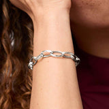 Julie Vos SILVER SOLARA LINK BRACELET