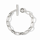 Julie Vos SILVER SOLARA LINK BRACELET