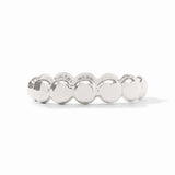 Julie Vos SILVER SOLARA NOVA HINGE BANGLE