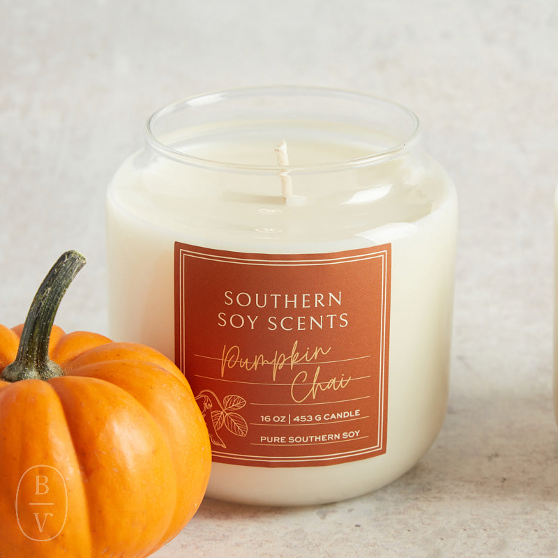 Southern Soy Scents LLC SEASONAL SOUTHERN SOY CANDLE Pumpkin Chai