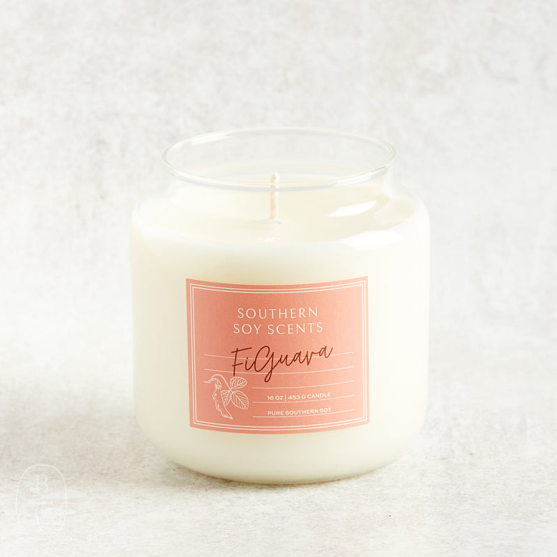 Southern Soy Scents LLC SOUTHERN SOY JAR CANDLE FiGuava