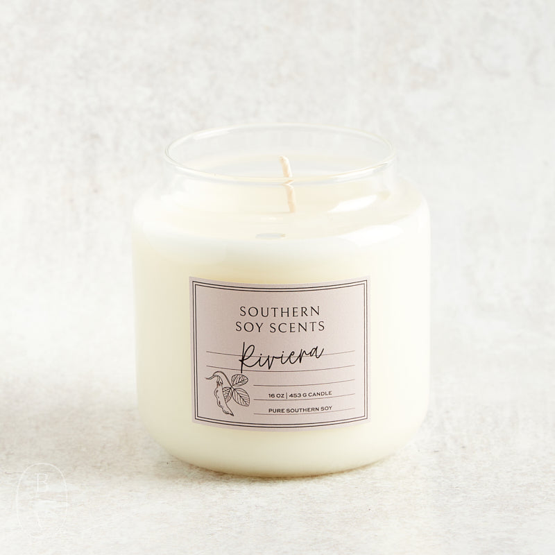 Southern Soy Scents LLC SOUTHERN SOY JAR CANDLE Riviera