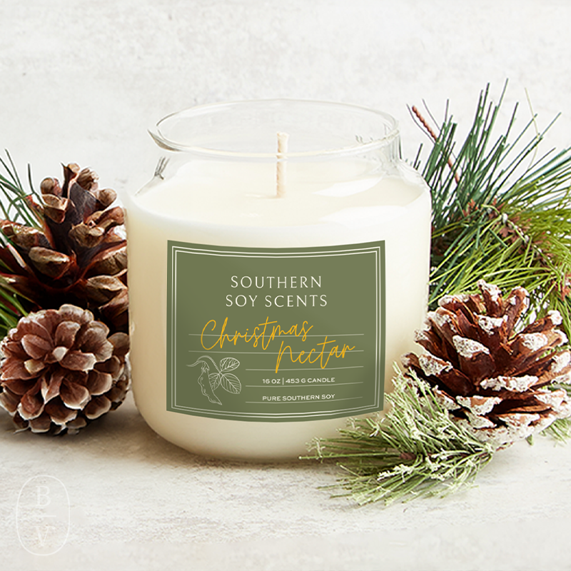 Southern Soy Scents LLC SEASONAL SOUTHERN SOY CANDLE Christmas Nectar