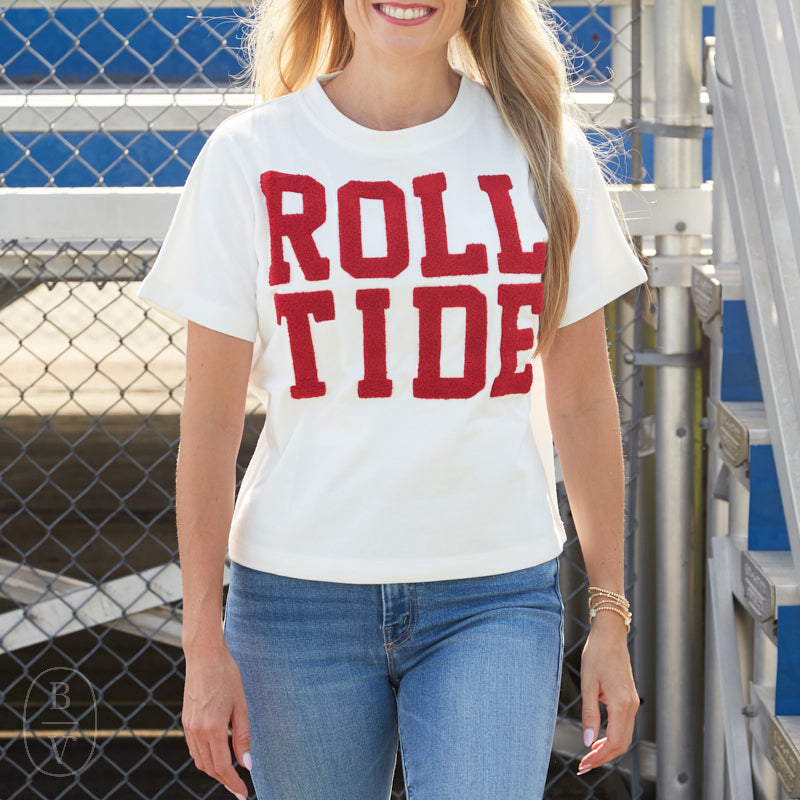 Stewart Simmons THE ROLL TIDE CHENILLE TEAM TOP XL