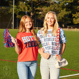 Stewart Simmons THE OLE MISS SEQUIN REPEAT TEE