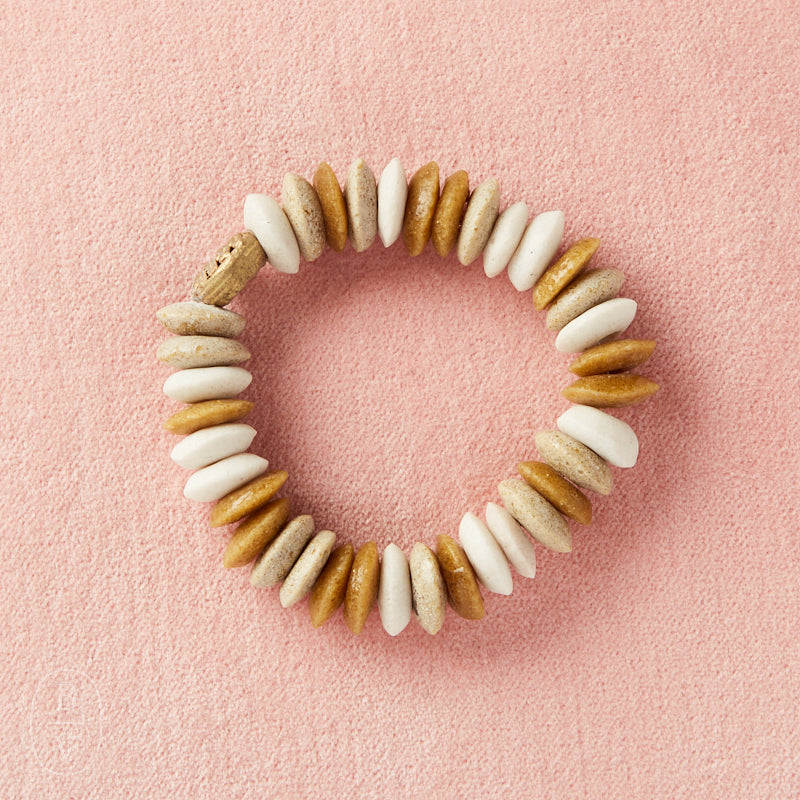 Styles by Sage THE SUGAR LOOP BRACELET Oatmeal Creme Pie