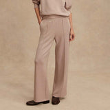 Varley THE WIDE LEG PANT 28 Taupe Marl