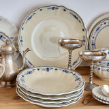 Costa Nova VILA SOUP PASTA PLATE Beige Blue