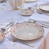 Costa Nova VILA DINNER PLATE White Red