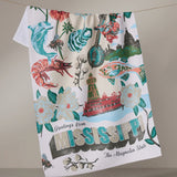 Geometry GREETINGS FROM MISSISSIPPI TEA TOWEL