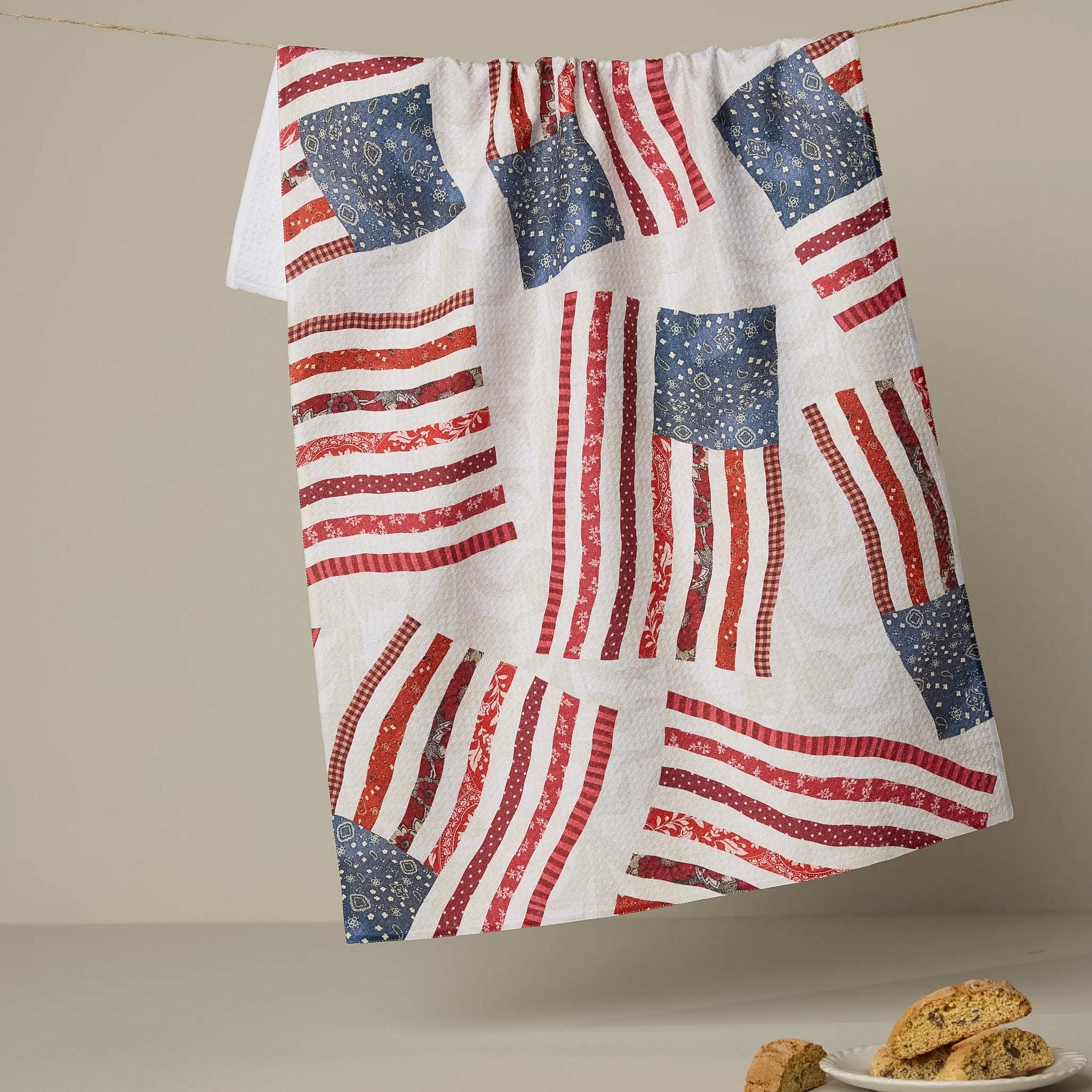 Geometry PATCHWORK PRIDE TEA TOWEL
