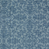 Bella Notte Linens VIENNA SHAM Tahoe Blue