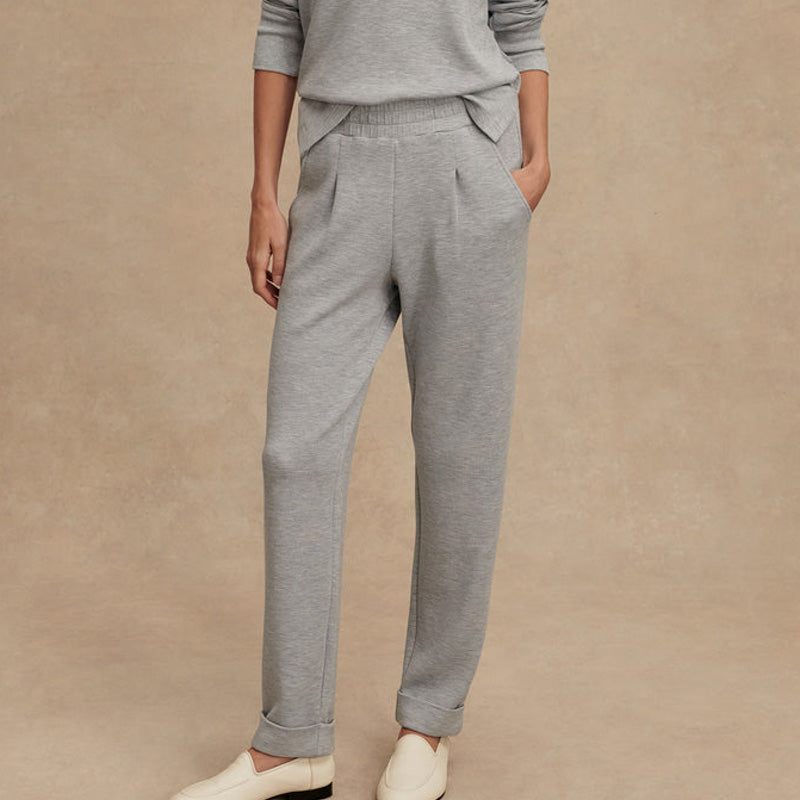 Varley THE ROLLED CUFF PANT 25 Mid Blue Marl