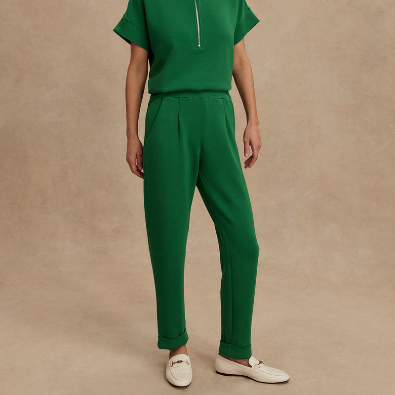 Varley THE ROLLED CUFF PANT 25 Verdant Green