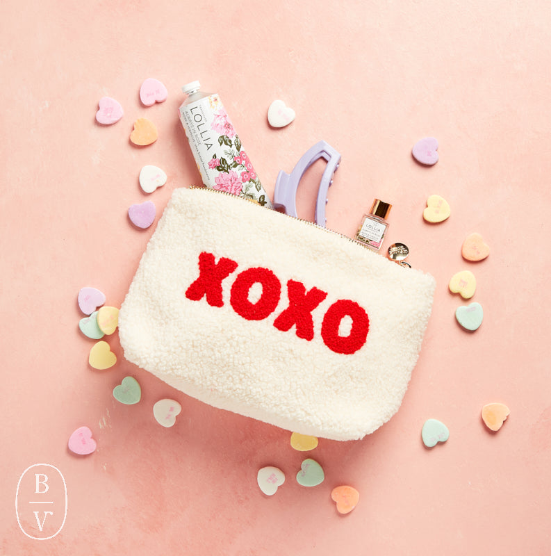 The Darling Effect XOXO TEDDY POUCH