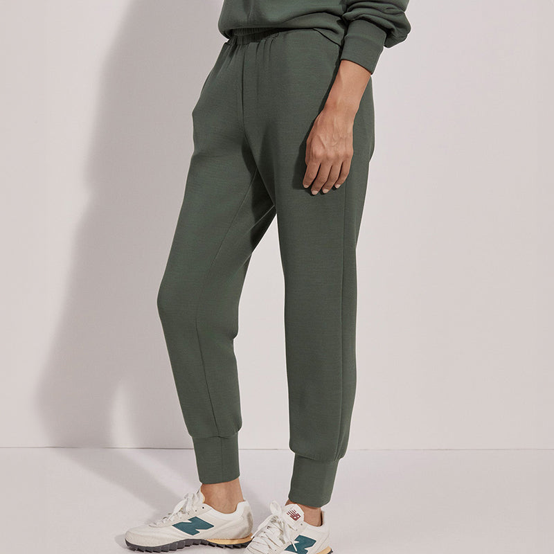 Varley THE SLIM CUFF PANT 25 SALE Cilantro L