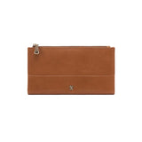 Hobo JILL LARGE BIFOLD WALLET SS26 Polished Leather Truffle