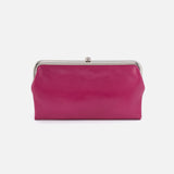 Hobo LAUREN CLUTCH WALLET SS26 Cactus Flower Polished Leather